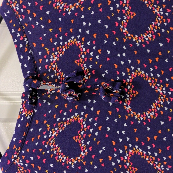 Modcloth Hometown Hangout Purple Heart Top - Picture 5 of 6